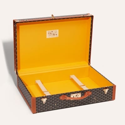 VALISE GRAND HOTEL 65 Noir & Naturel