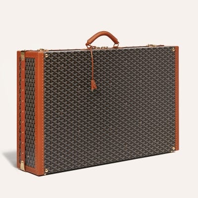 VALISE GRAND HOTEL 80 블랙 & 탄