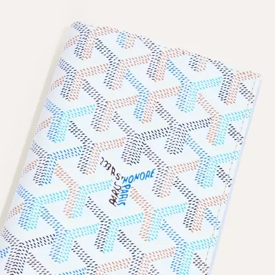 PORTE-PASSEPORT GRENELLE MULTICOLORE 2026 Multicoloured Polar Blue