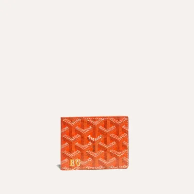 PORTE-CARTES INSERT VICTOIRE INITIALES ECO Orange