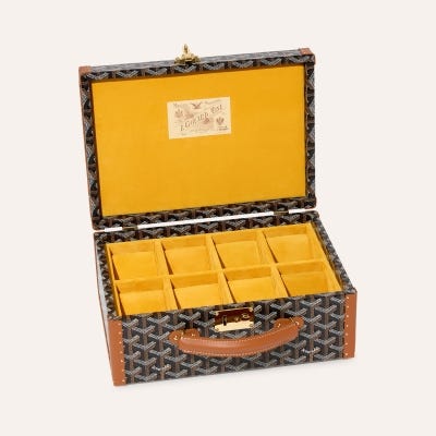 MALLE JOUX 8 MONTRES 블랙 & 탄