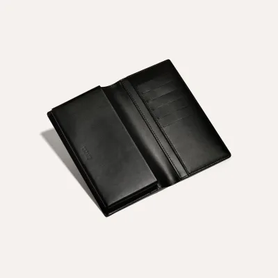 PORTEFEUILLE SAINT LAMBERT PM INITIALES ECO 블랙