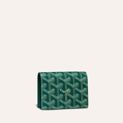 PORTE-CARTES MALESHERBES Green
