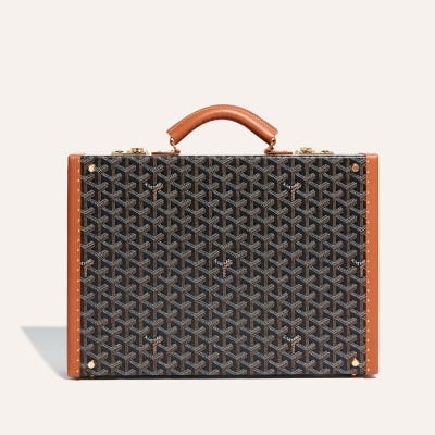 PORTE DOCUMENTS MANOIR 2 PM Black & Tan