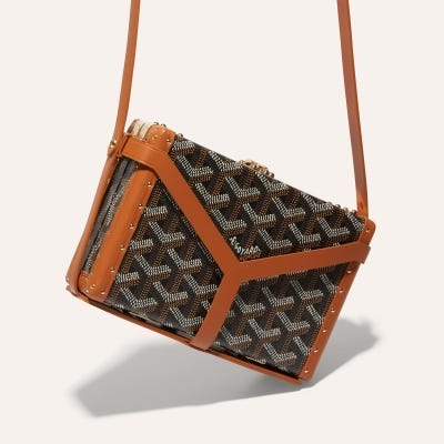 POCHETTE MINAUDIERE Black & Tan
