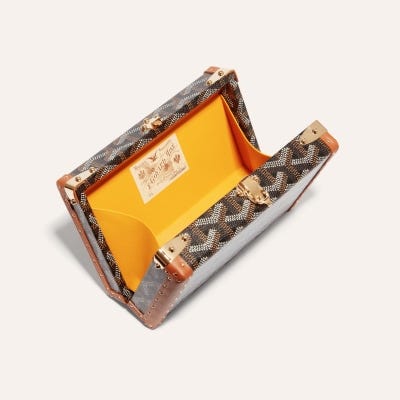 POCHETTE MINAUDIERE Black & Tan