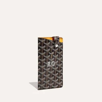 ETUI LUNETTES MONTMARTRE GM INITIALES ECO Noir