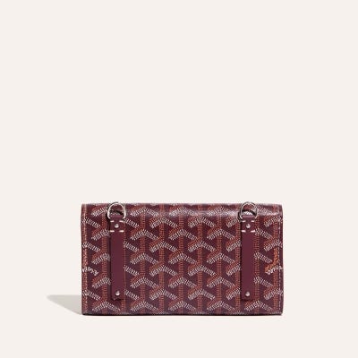 POCHETTE MONTE CARLO MINI 2 バーガンディ