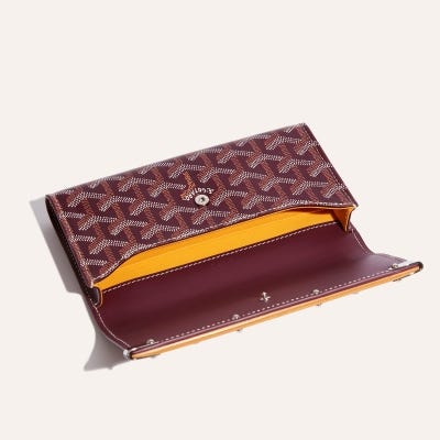 POCHETTE MONTE CARLO MINI 2 バーガンディ