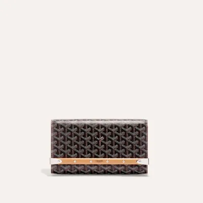 POCHETTE MONTE CARLO 2 PM Black & Tan