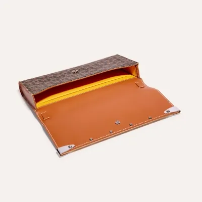 POCHETTE MONTE CARLO 2 PM Black & Tan