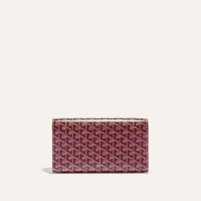 POCHETTE MONTE CARLO 2 PM バーガンディ