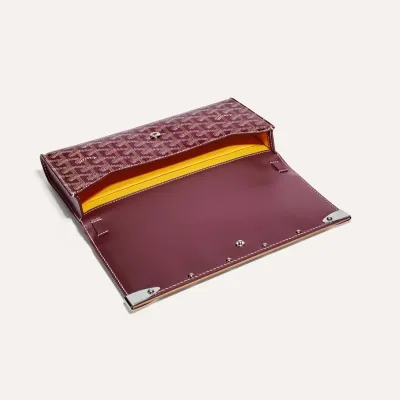 POCHETTE MONTE CARLO 2 PM バーガンディ