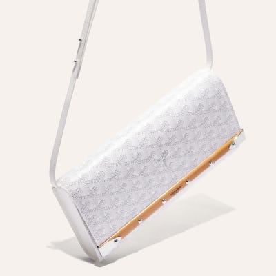 POCHETTE MONTE CARLO 2 PM ホワイト