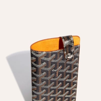 ETUI LUNETTES MONTMARTRE GM Noir & Naturel