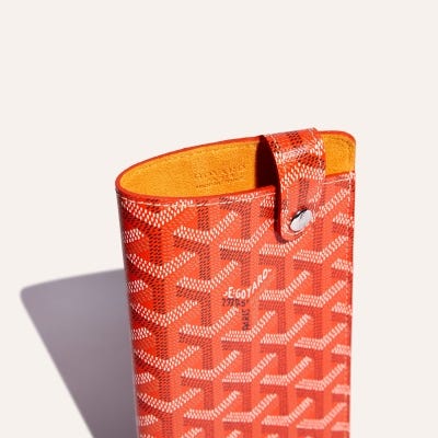 ETUI LUNETTES MONTMARTRE GM Orange