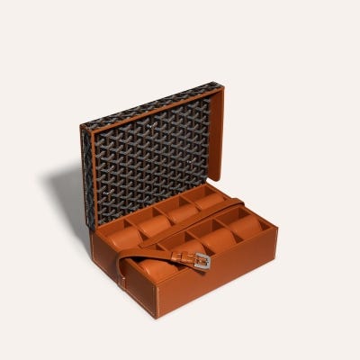 COFFRET 8 MONTRES Naturel et Noir