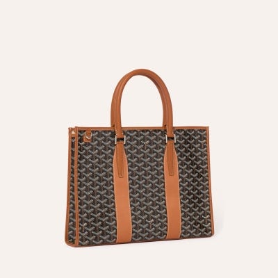 PORTE-DOCUMENTS MORVAN PM Black & Tan
