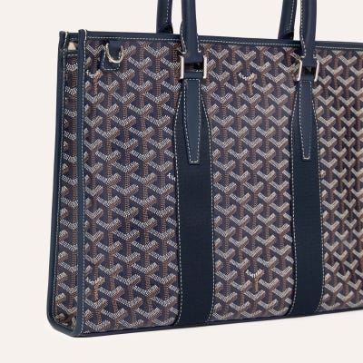 PORTE-DOCUMENTS MORVAN PM Navy Blue