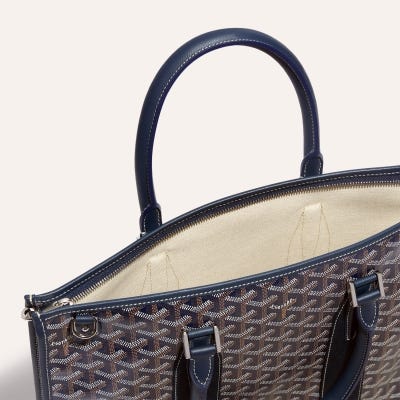 PORTE-DOCUMENTS MORVAN PM Navy Blue