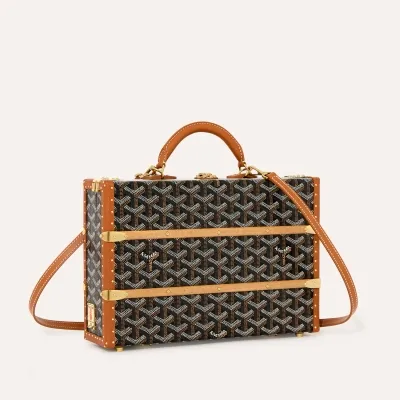 SAC MALLE PALACE 1 MM Noir & Naturel