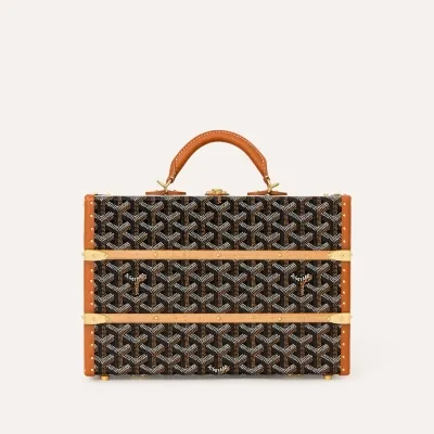 SAC MALLE PALACE 1 MM Noir & Naturel