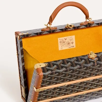 SAC MALLE PALACE 1 MM Noir & Naturel