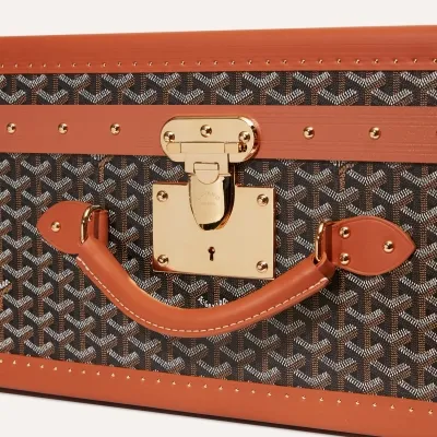 Palace 70 Suitcase - Black & Tan