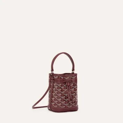 SAC SEAU PETIT FLOT MINI Burgundy