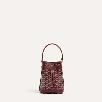SAC SEAU PETIT FLOT MINI Burgundy