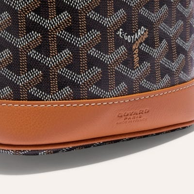 SAC SEAU PETIT FLOT Black & Tan