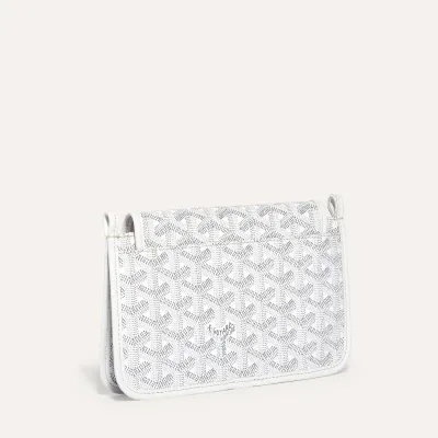 PORTEFEUILLE POCHETTE PLUMET BANDES INITIALES White