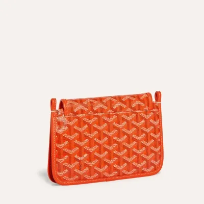 PORTEFEUILLE POCHETTE PLUMET INITIALES Orange