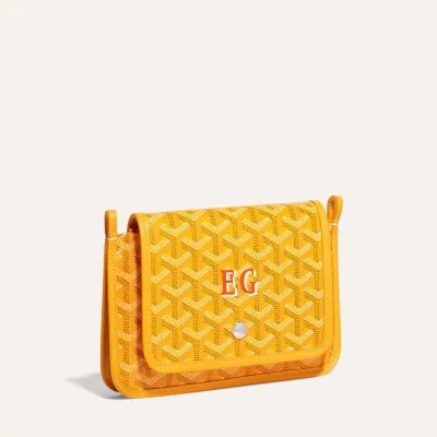 PORTEFEUILLE POCHETTE PLUMET INITIALES Yellow