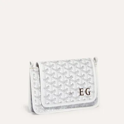 PORTEFEUILLE POCHETTE PLUMET INITIALES ホワイト