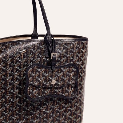 POCHETTE OS CHIEN GRIS PM Black