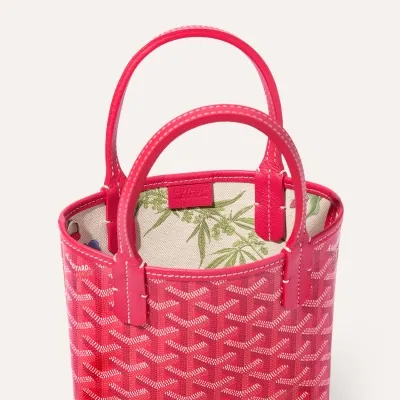 SAC POITIERS PM ENVERS FLORAL 2025 Fuchsia