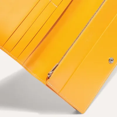 PORTEFEUILLE RICHELIEU INITIALES Yellow