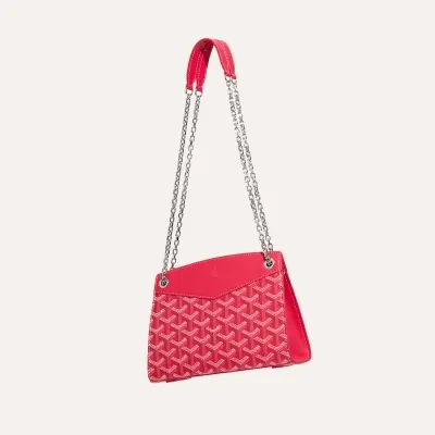 SAC ROUETTE STRUCTURE MINI ENVERS FLORAL 2025 Fuchsia
