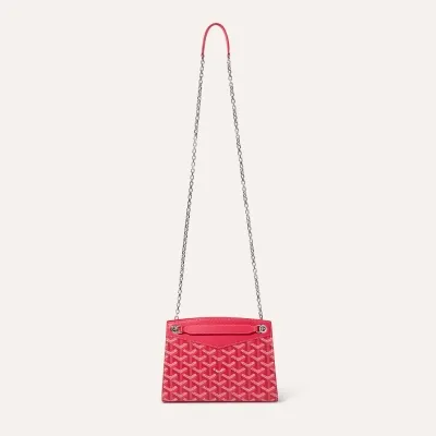 SAC ROUETTE STRUCTURE MINI ENVERS FLORAL 2025 Fuchsia
