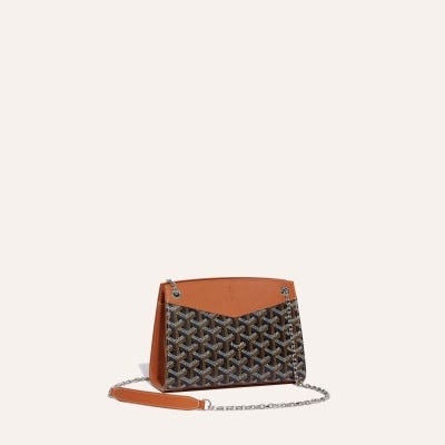 SAC ROUETTE STRUCTURE MINI Black & Tan