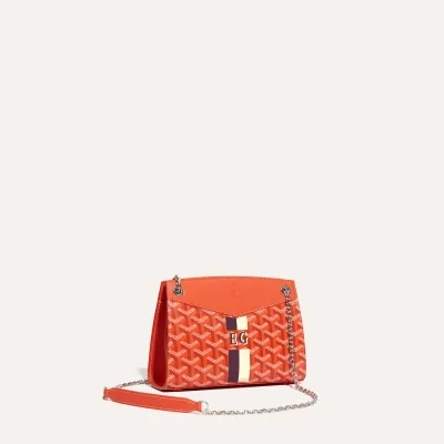 Rouette Structuré Mini Bag - Orange