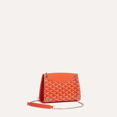 Rouette Structuré Mini Bag - Orange
