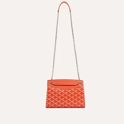 Rouette Structuré Mini Bag - Orange