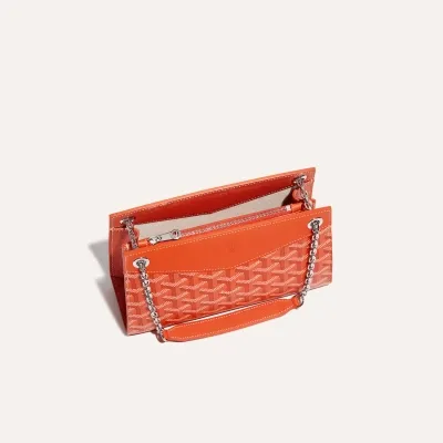 Rouette Structuré Mini Bag - Orange
