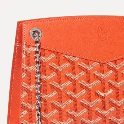 Rouette Structuré Mini Bag - Orange