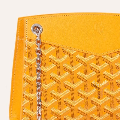 SAC ROUETTE STRUCTURE MINI Jaune