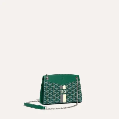 Rouette Structuré Mini Bag - Green