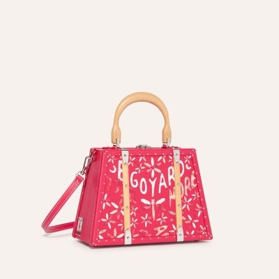 SAC MALLE SAIGON MINI MARQUETERIE 2025 Fuchsia