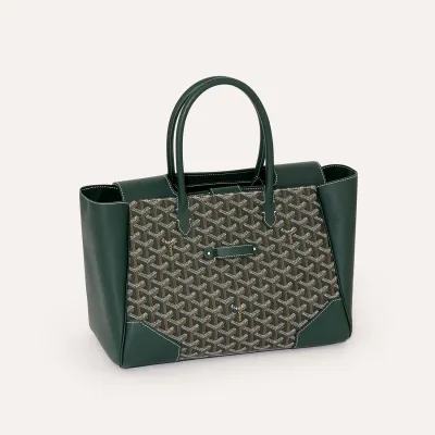 CABAS SAIGON MM GENERIQUE MARQUAGE PLAQUE Dark Green